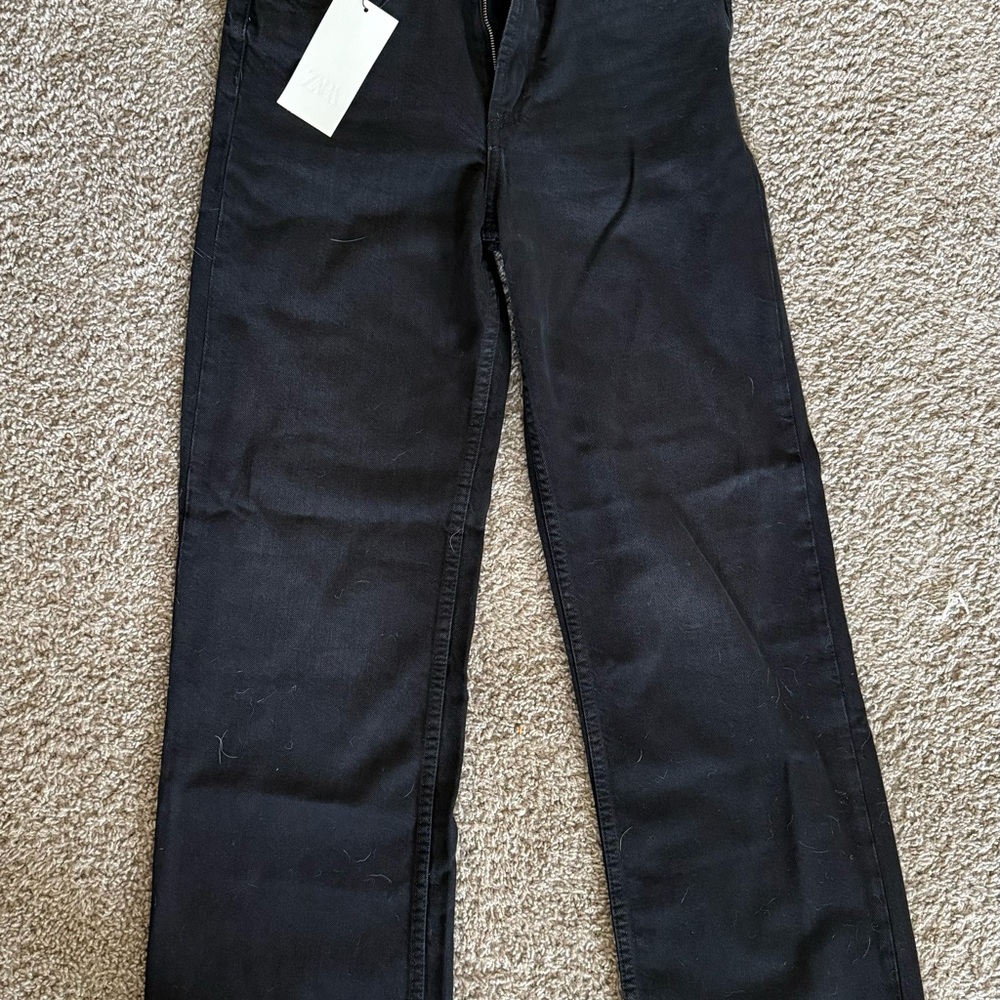 Zara Black Denim Jeans